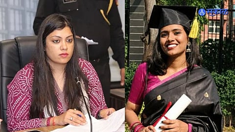 IAS Medha Roopam (Left)