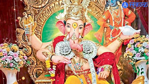 Trishul Ganesh Mandal Usmanpura: