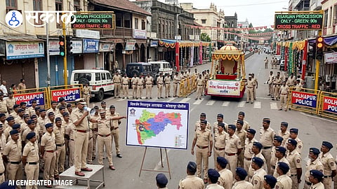 Kolhapur Ganesh Visarjan 