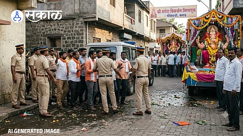 Dhondewadi Ganesh Visarjan Dispute 