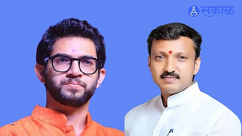 Aditya Thackeray and Omraje Nimbalkar