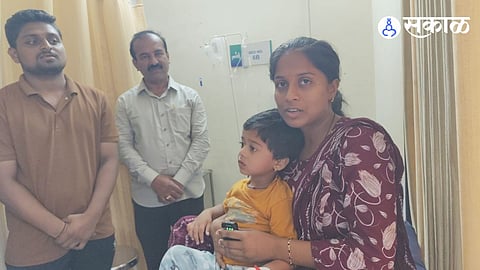 Indrayani Express child Medical Emergency 