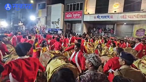 karad ganpati visarjan