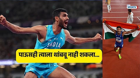 Sarvesh Kushare silver medal Asian Games 2026