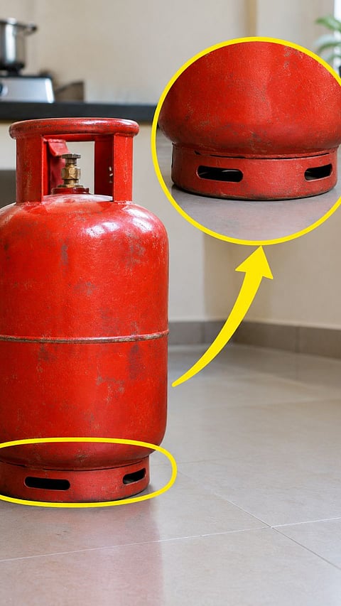Gas Cylinder Bottom Ring 