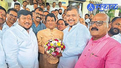 Vishal Patil and Samrat Mahadik Meeting