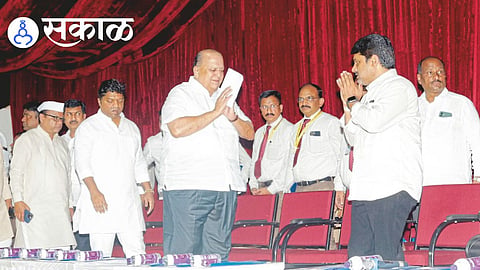 Hasan Mushrif Satej Patil Gokul election Kolhapur