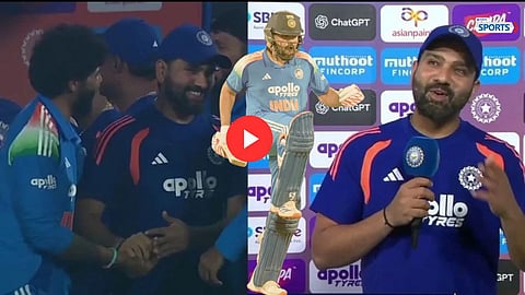 Ravindra Jadeja asks Rohit Sharma about century celebration