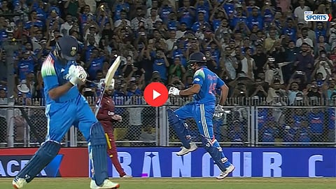 Rohit Sharma jogging celebration after century