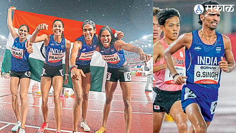 Gulveer Singh creates history with three individual medals at the Asian Games.