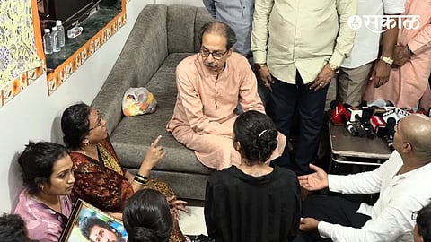Uddhav Thackeray Thane Pradeep Purnekar murder