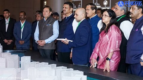 Chief Minister Devendra Fadnavis inaugurates the Dharavi Experience Centre in Mumbai.