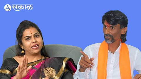 rekha konde and manoj jarange patil