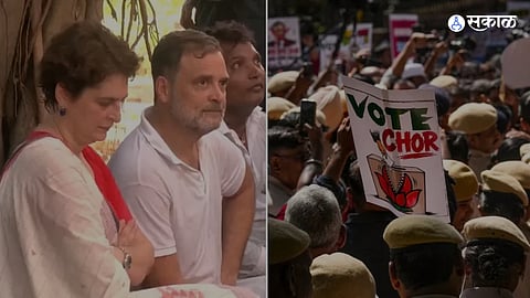 Rahul Gandhi Protest Delhi 