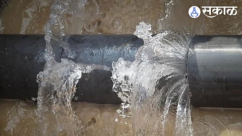 waterline burst
