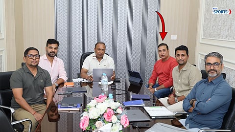 VVS Laxman attend Team India selection meeting 