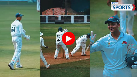 Yashasvi Jaiswal Practicing Wicketkeeping