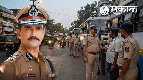 Nagpur traffic police extortion case latest news
