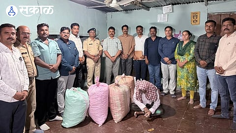 Ganja worth rupees 30 lakh seized in a swift operation by the Local Crime Branch