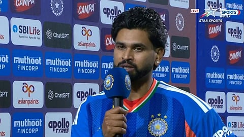 Shreyas Iyer reaction after India vs West Indies 2nd T20I