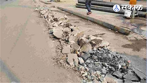 Illegal Road digging
