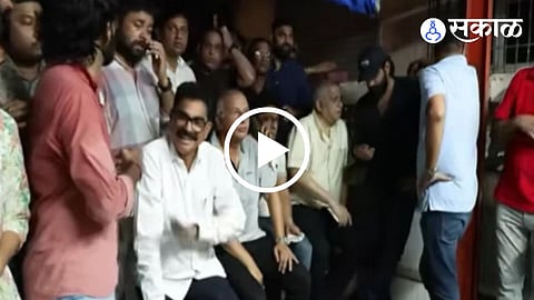 Aaditya -Amit Thackeray at Police Station 