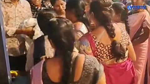 BJP Saree Distribution Event 