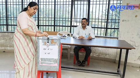 Someshwar Sugar Factory Polls Sunetra Pawar Predicts 21 Zero Result as Voters Participate in the Cooperative Election