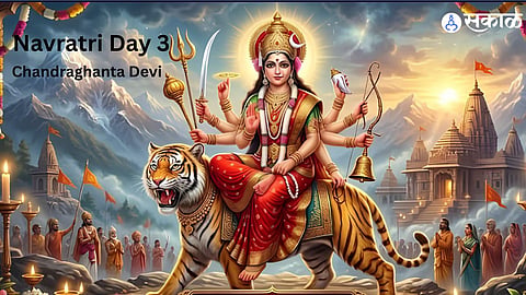 Chandraghanta Devi, Navratri Day 3,