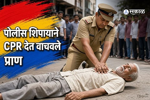 cpr given by up police
