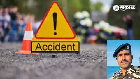Security Force Jawan Somnath Jadhav and His Cousin Die in a Truck and Two-Wheeler Collision Near Vaijapur