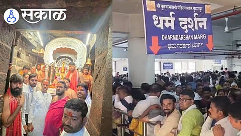 Criminal background visitors at Tuljapur temple