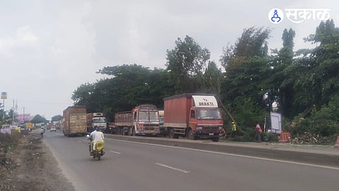 Farmers objection on pune shirur national highway