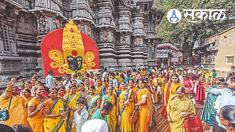 Kolhapur Ambabai Temple Navratri festival 2026