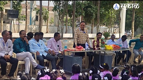 Inauguration of IDEL Center at Dhoregaon Zilla Parishad School