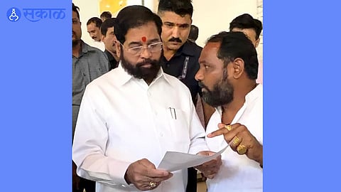 dcm eknath shinde and charanraj chavare