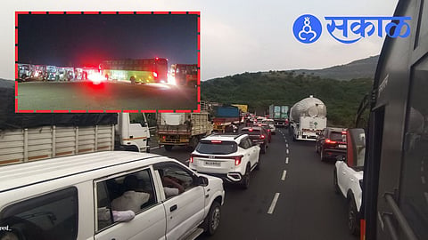 Khambatki Ghat traffic jam latest news