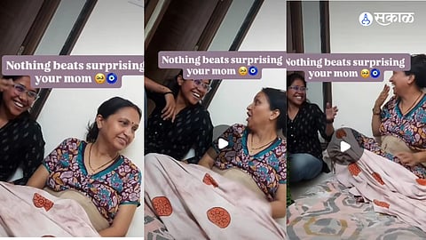 Daughter Surprises Mother With Unexpected Visit 
