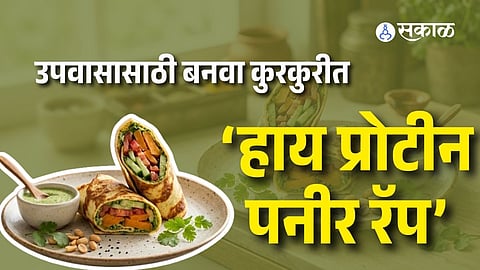 High Protein Vrat Wrap