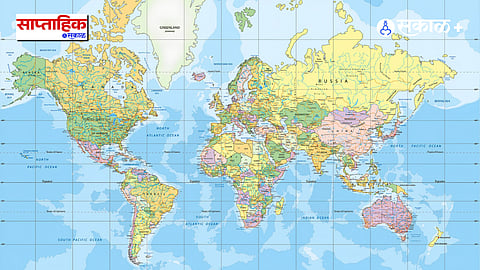 Equal Earth Projection and World Map Distortion 