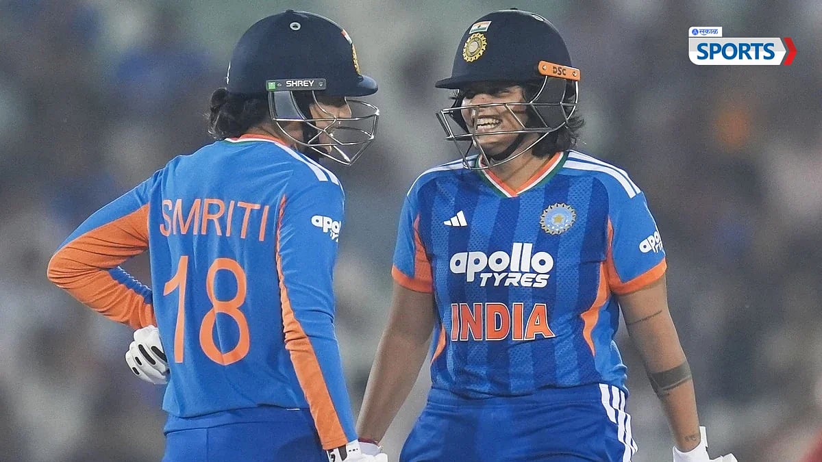 SMRITI MANDHANA SHAIFALI VERMA RECORD: स्मृती-शफालीच्या जोडीने रचला इतिहास; टी-२० क्रिकेटमध्ये अशी कामगिरी करणारी पहिलीच जोडी