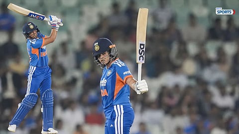 Shafali Verma and Harmanpreet Kaur