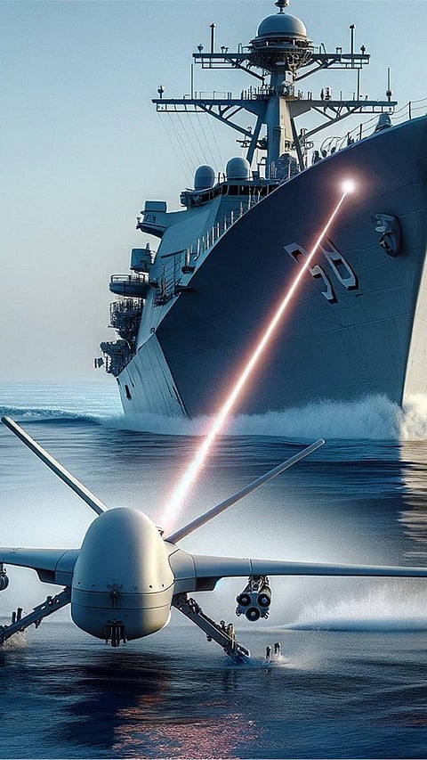 Indian Navy Anti Drone System