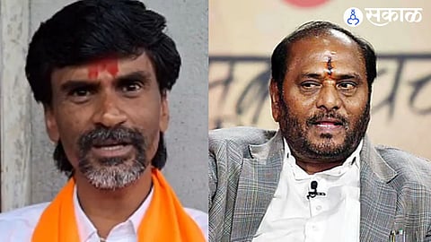 manoj jarange patil and ramdas kadam