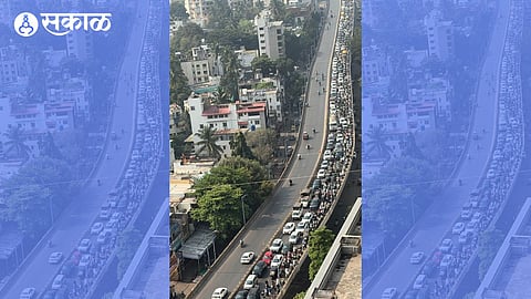 Sinhgad Road Traffic Jam