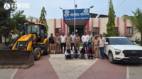 JCB Theft Gang Arrested