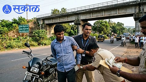 Talathi caught accepting ₹5000 bribe in Maharashtra