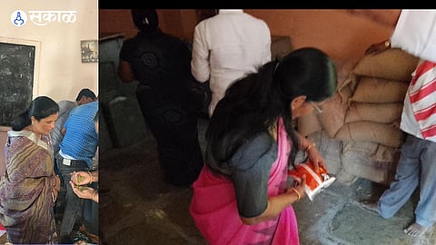 Substandard Mid-Day Meal Supply Exposed Panchayat Samiti Chairmans School Inspections