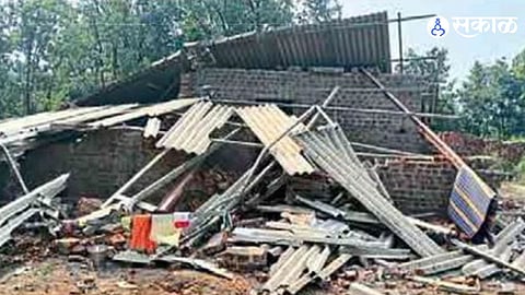 Forest Department demolishes farmer house 