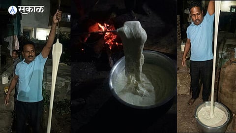 Shocking Incident on Kojagari Pornima: Milk Stretches Like Rubber in Unique Phenomenon